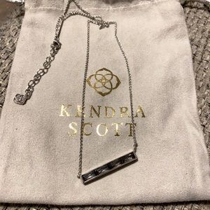 Sterling Silver bar necklace